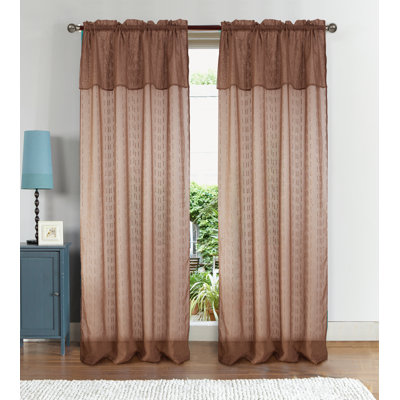 90 Inch Brown Curtains Amp Drapes You Ll Love In 2020 Wayfair